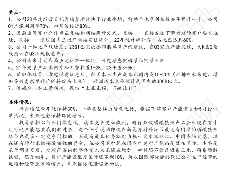 中伟股份-调研纪要