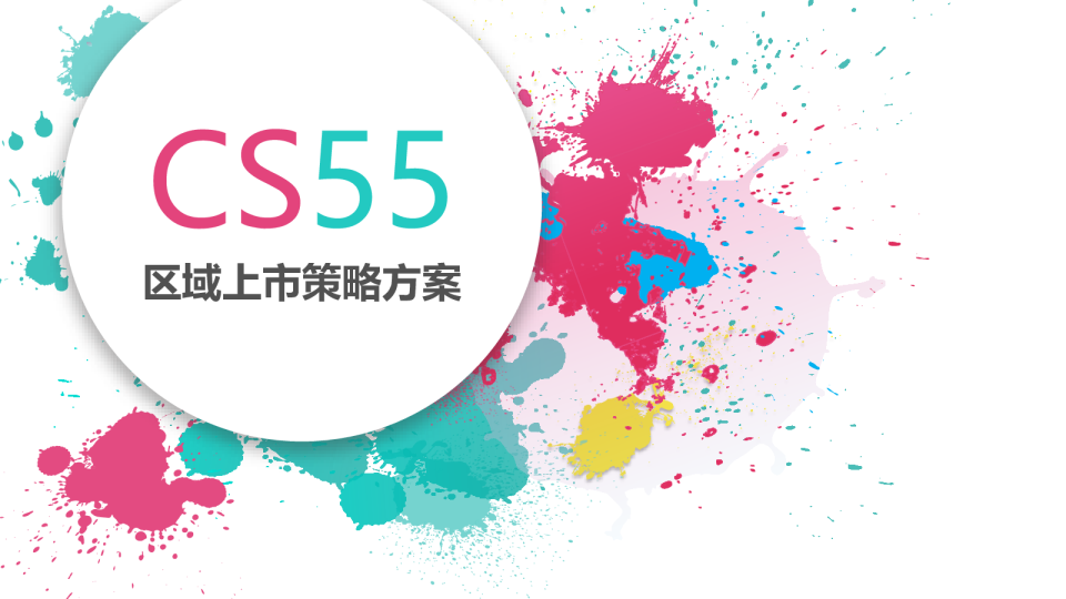 CS55区域上市策略方案