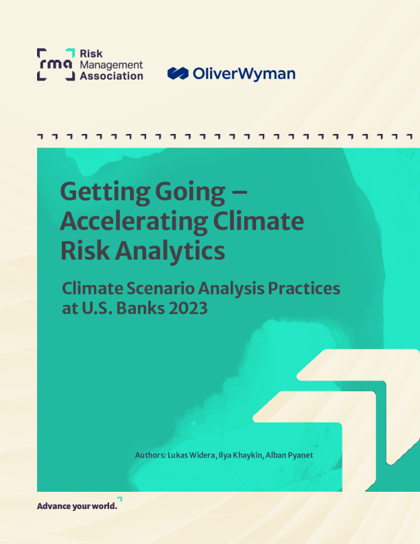 2023年美国银行的气候情景分析实践