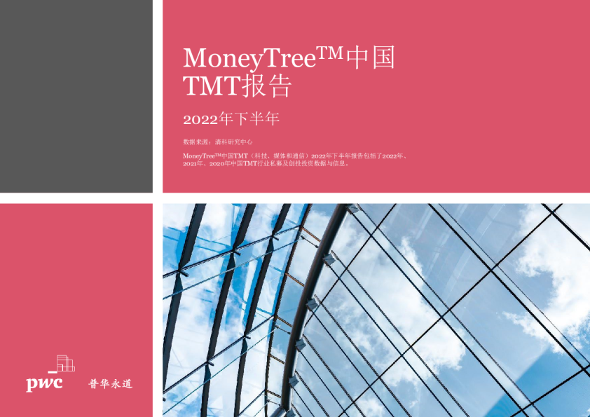 2022年度下半年MoneyTree™中国TMT报告