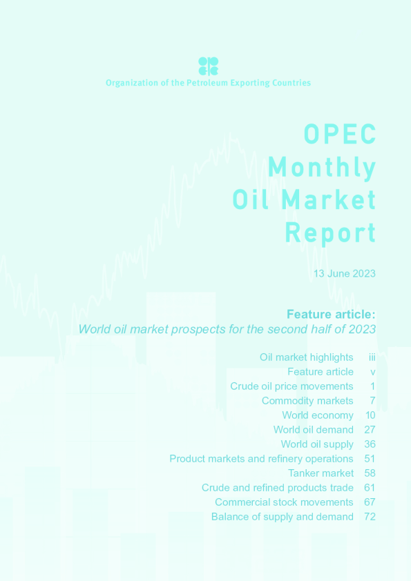 石油市场月报（2023年6月）
