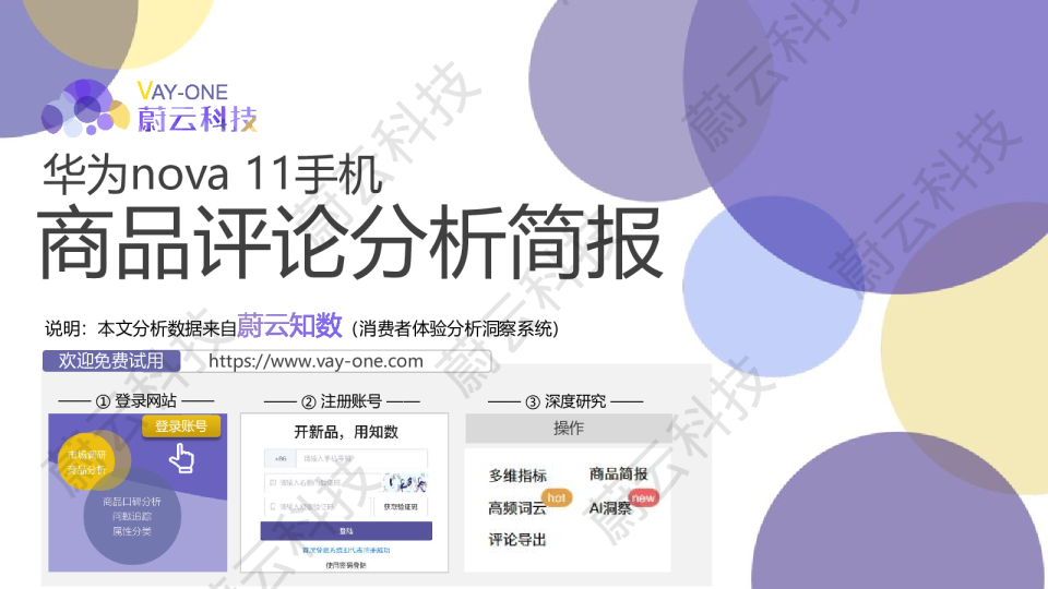 556-华为nova 11手机商品评论分析简报