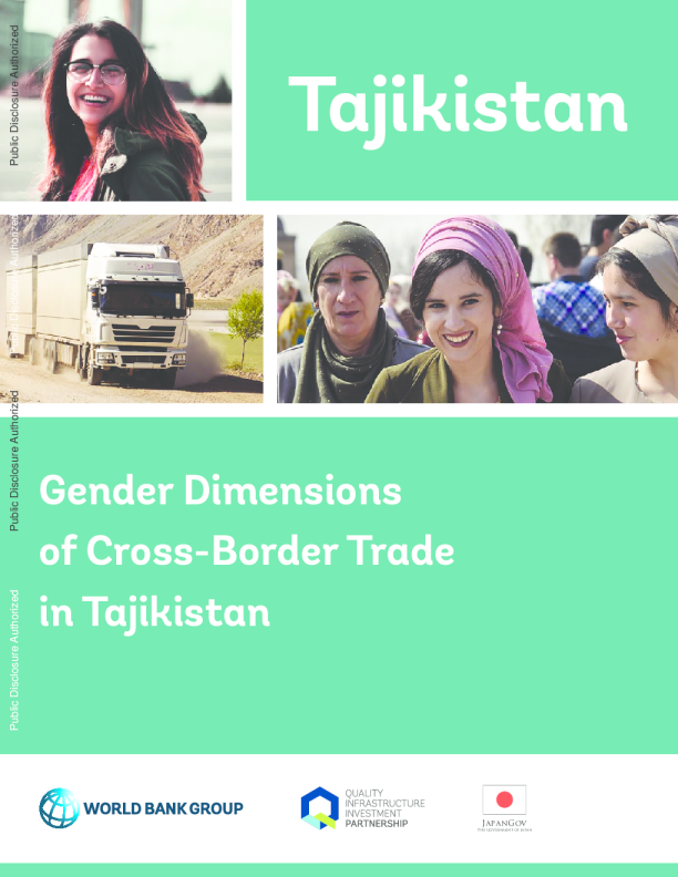 塔吉克斯坦跨境贸易的性别层面2023