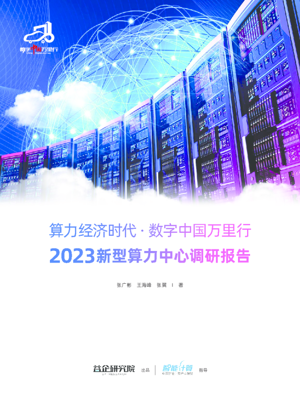 2023新型算力中心调研报告