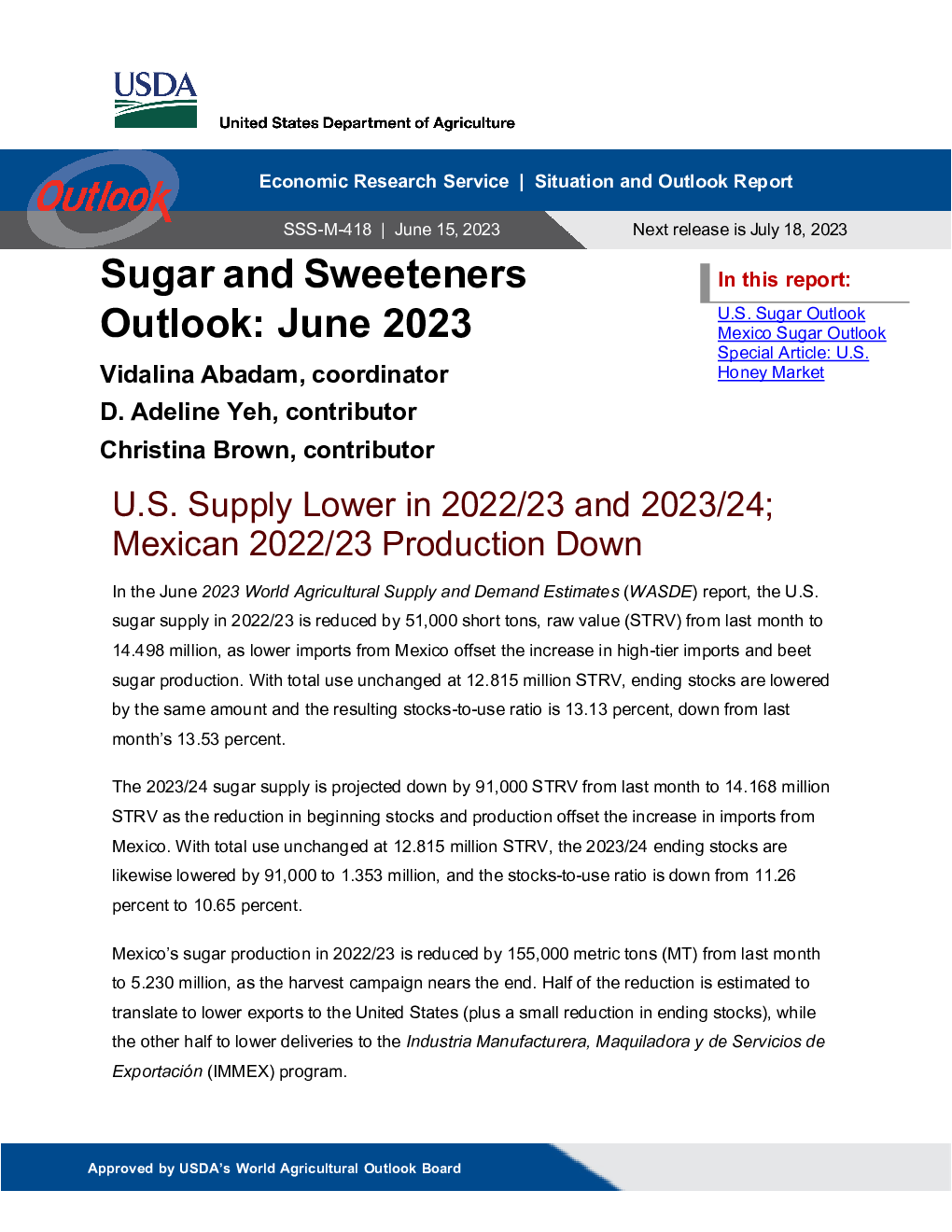 20230615 Vidalina Abadam、Adeline Yeh、Christina Brown USDA 阁***