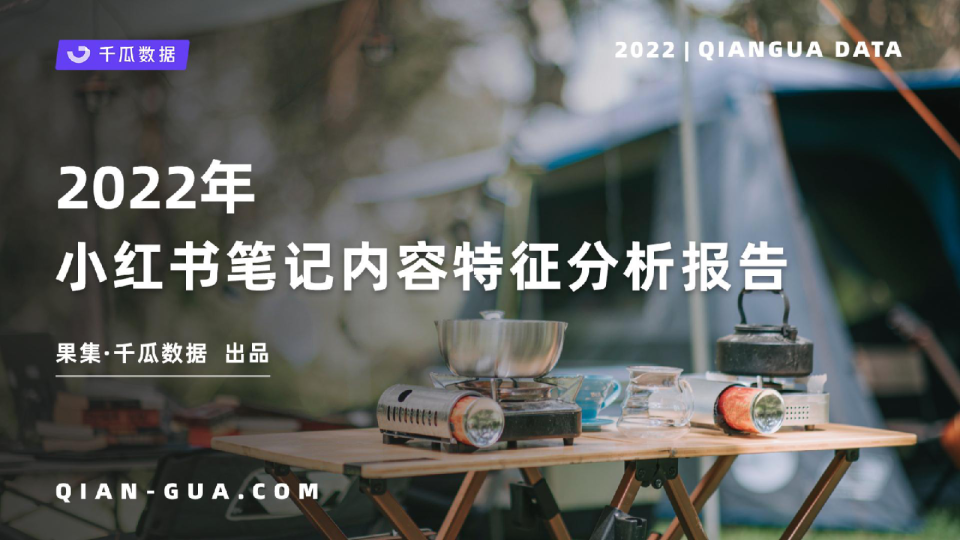 2022小红书笔记内容特征分析报告