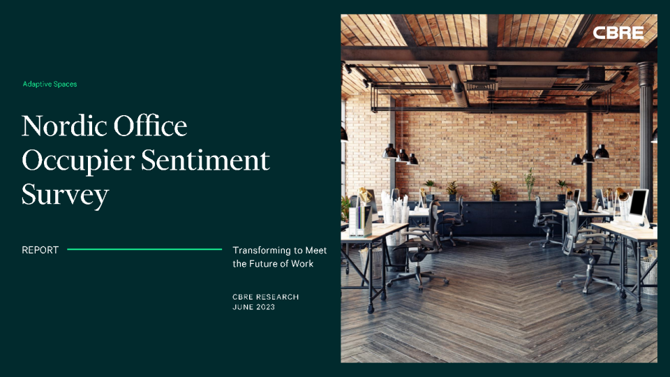 2023年北欧写字楼租户情绪调查