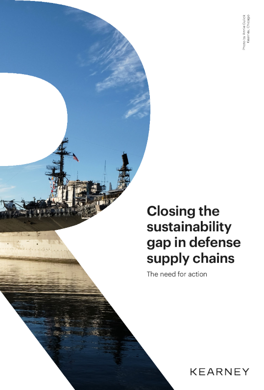 缩小国防供应链中的可持续性差距
