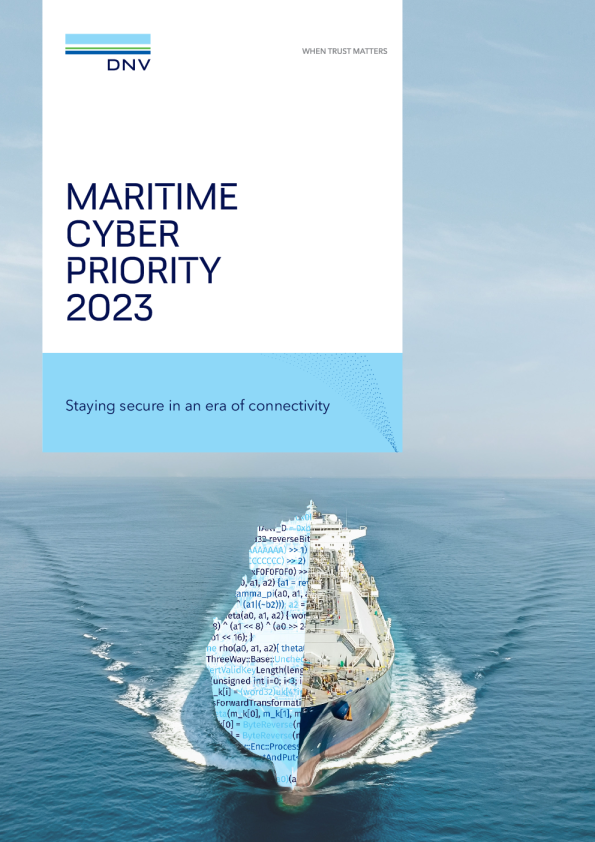 2023年海事网络优先事项：在互联互通时代保持安全
