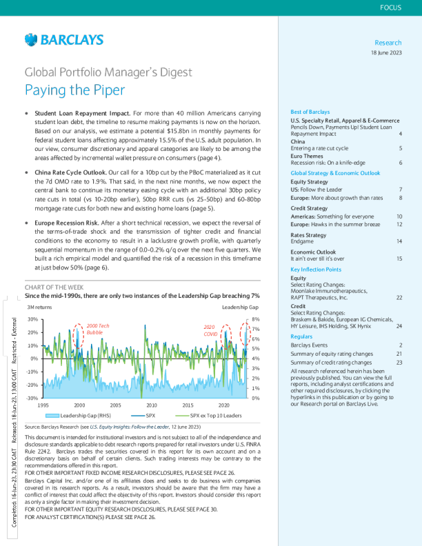 全球投资组合经理人摘要