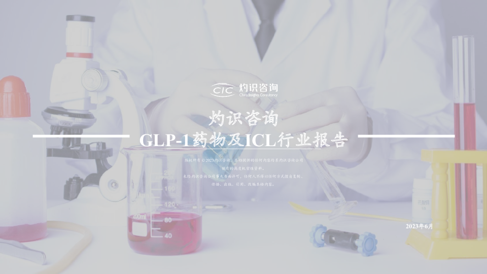 GLP-1药物及ICL行业报告
