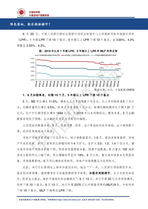 房地产行业：降息落地，能否提振楼市？