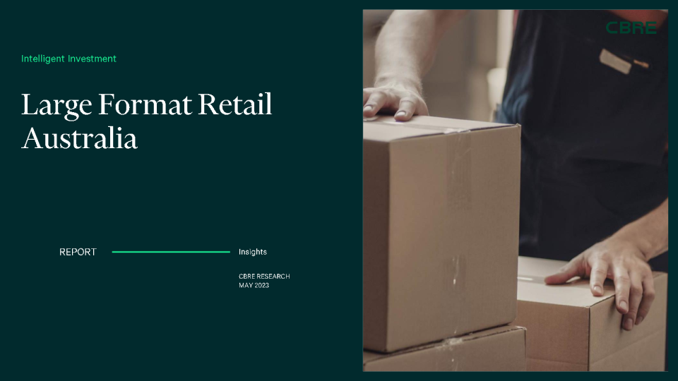 2023年澳大利亚大型零售物业LFR报告英文版
