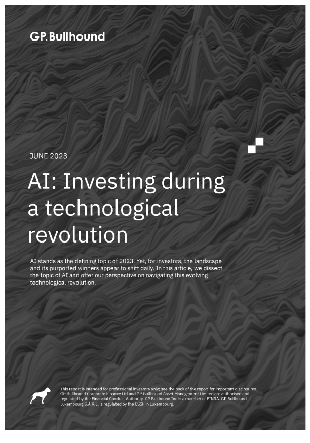 人工智能——在技术革命期间进行投资。