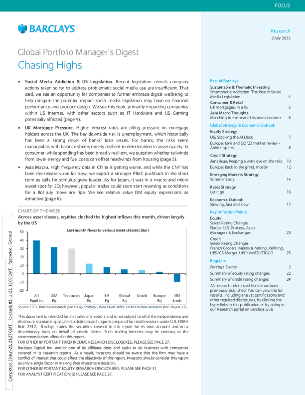 全球投资组合经理摘要