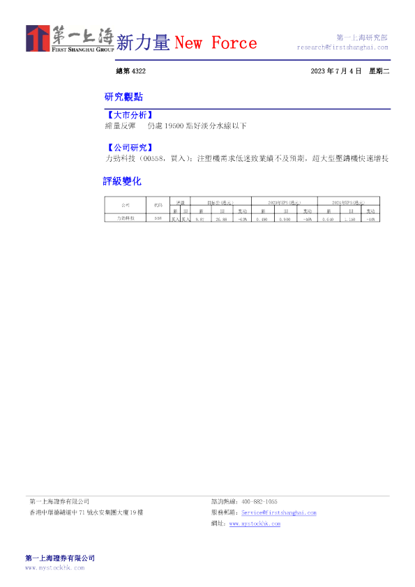 新力量New Force总第4322期