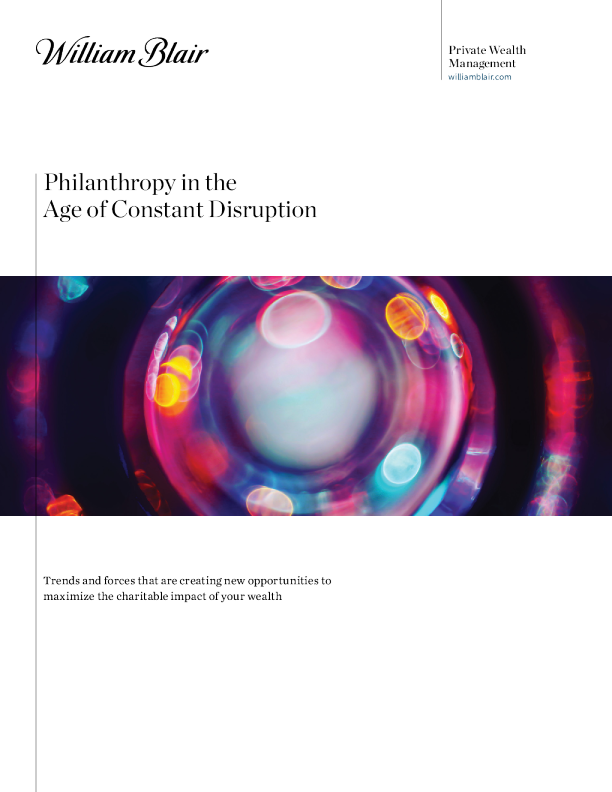 在持续动荡的时代，慈善事业