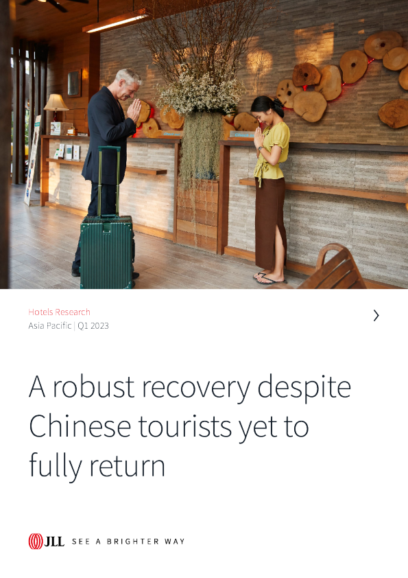 2023年第一季度亚太区酒店地产市场报告英文版