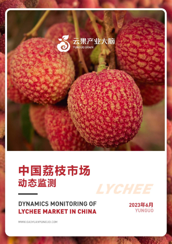 2023年6月云果中国荔枝市场动态监测