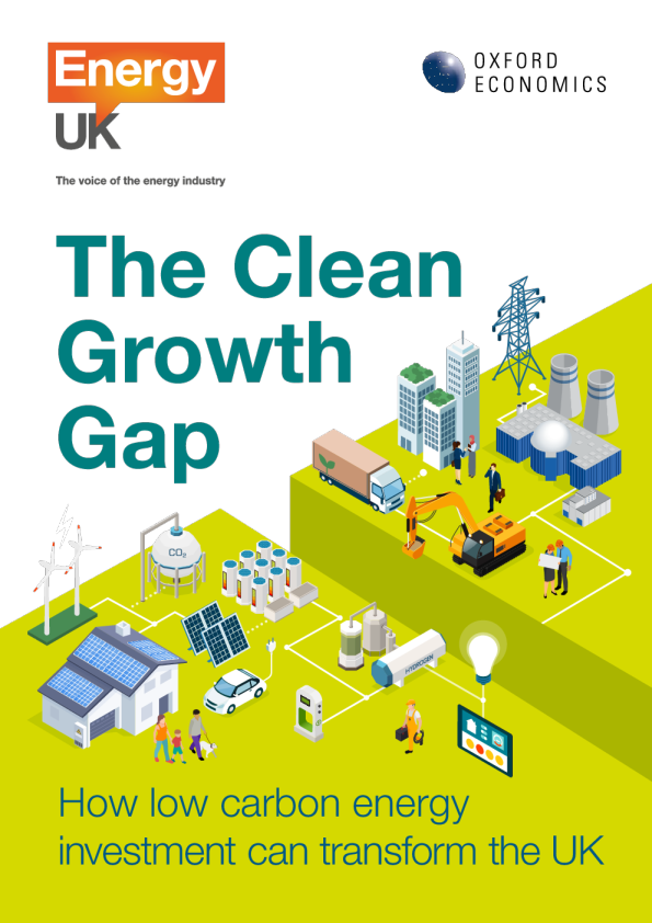 清洁增长差距：低碳能源投资如何改变英国