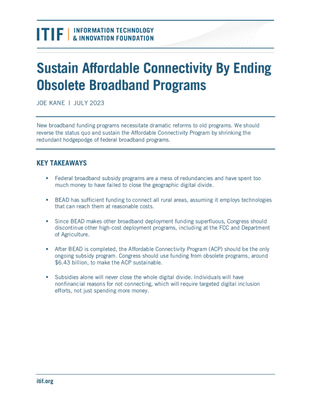 通过结束过时的宽带计划来维持经济实惠的连接