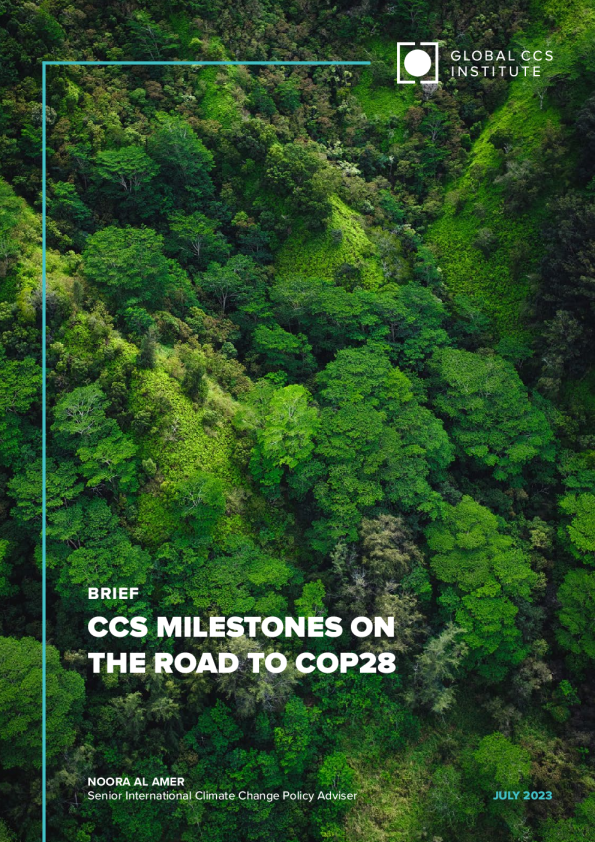 CCS 迈向 COP28 的里程碑