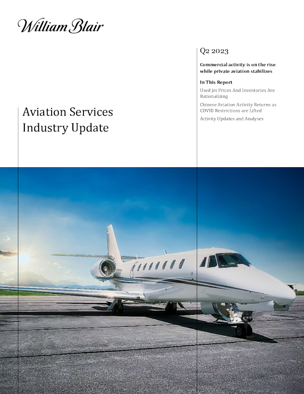 航空服务业2023年7月更新