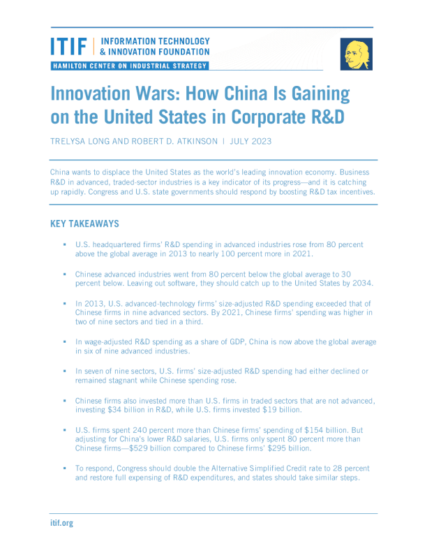 创新战争 : 中国如何在企业研发中赢得美国