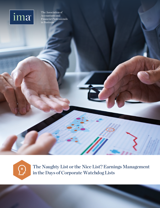 公司看门狗名单时代的淘气名单或尼斯名单盈余管理