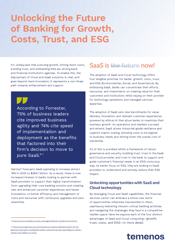 SaaS 现代化实现增长、成本、信任和 ESG