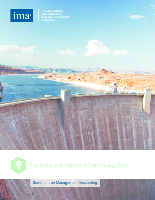 成本管理的行为方面