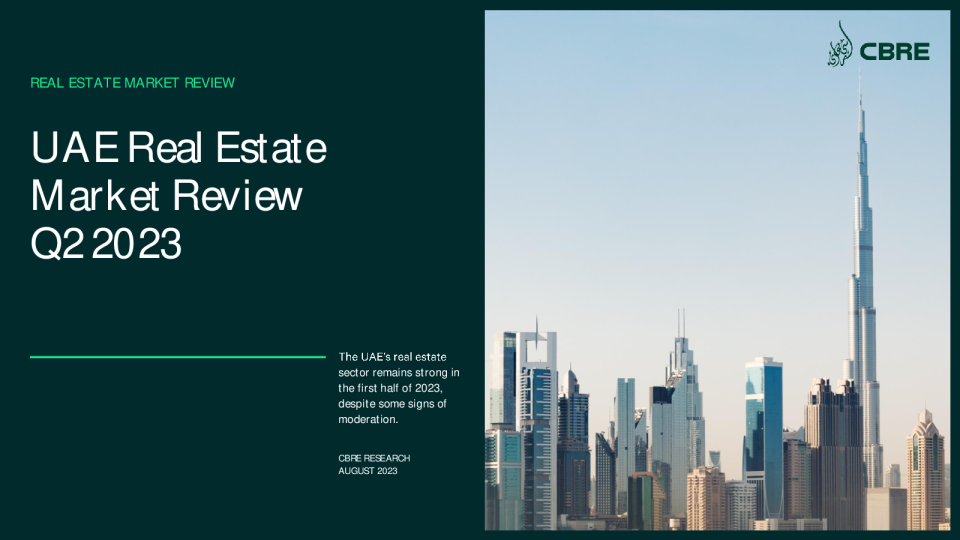 2023年第二季度阿联酋房地产市场回顾