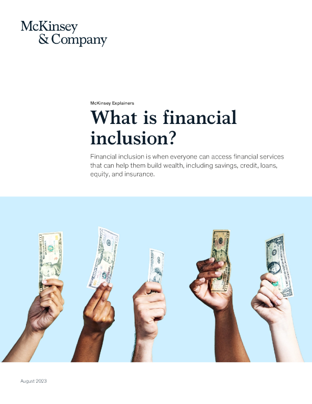 什么是金融包容性 ？