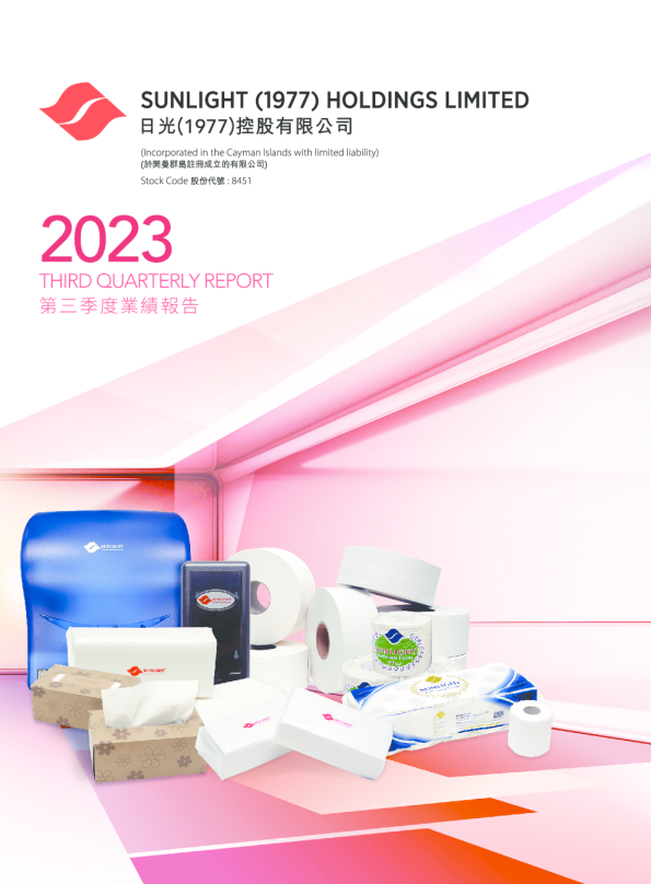 日光控股:2023年第三季度业绩报告