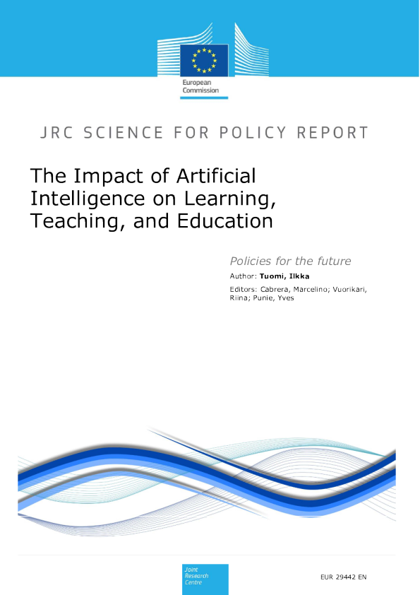 人工智能对学习、教学和教育的影响
