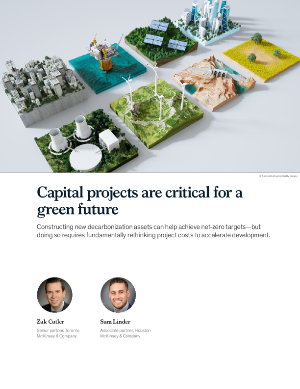 资本项目对绿色未来至关重要