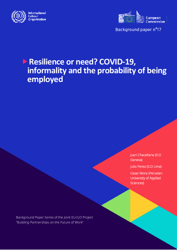 弹性还是需要 ？ COVID - 19 ， 非正式性和被雇用的可能性
