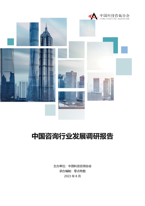 2023年中国咨询行业发展报告