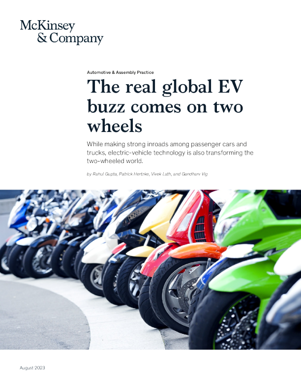 真正的全球电动汽车嗡嗡声来自两个轮子