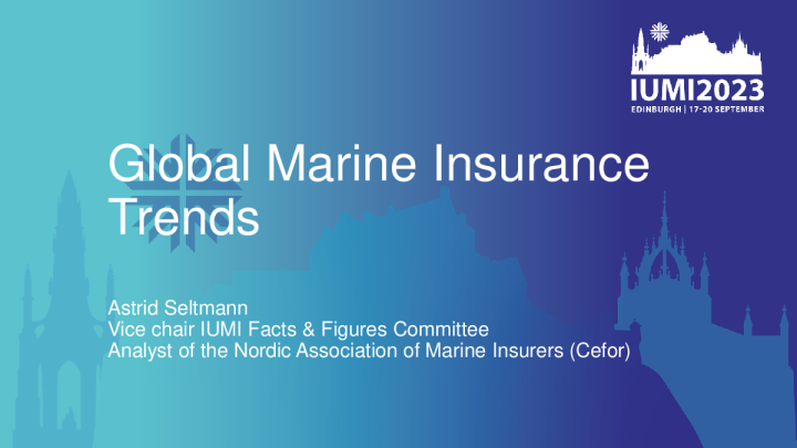 全球海上保险报告