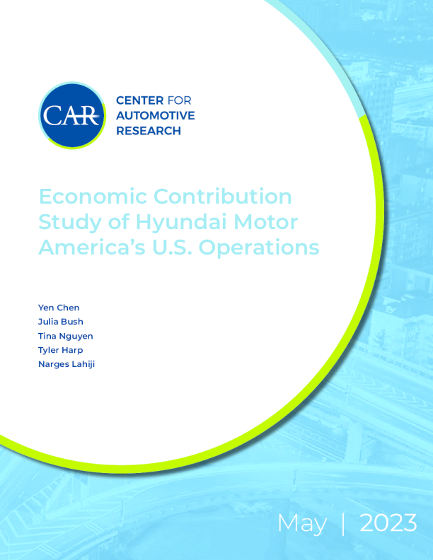 美国现代汽车公司美国运营的经济贡献研究