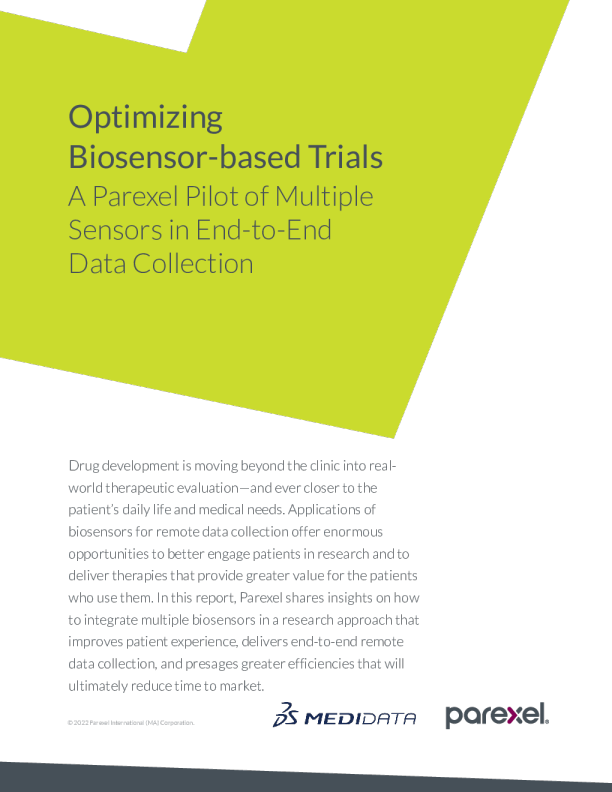 优化基于生物传感器的试验