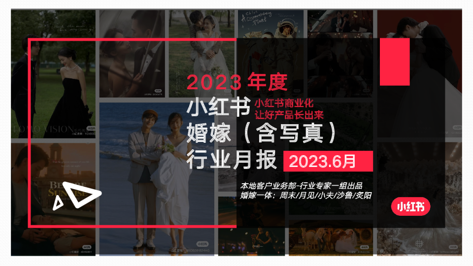 2023年6月婚嫁行业（含写真）月报