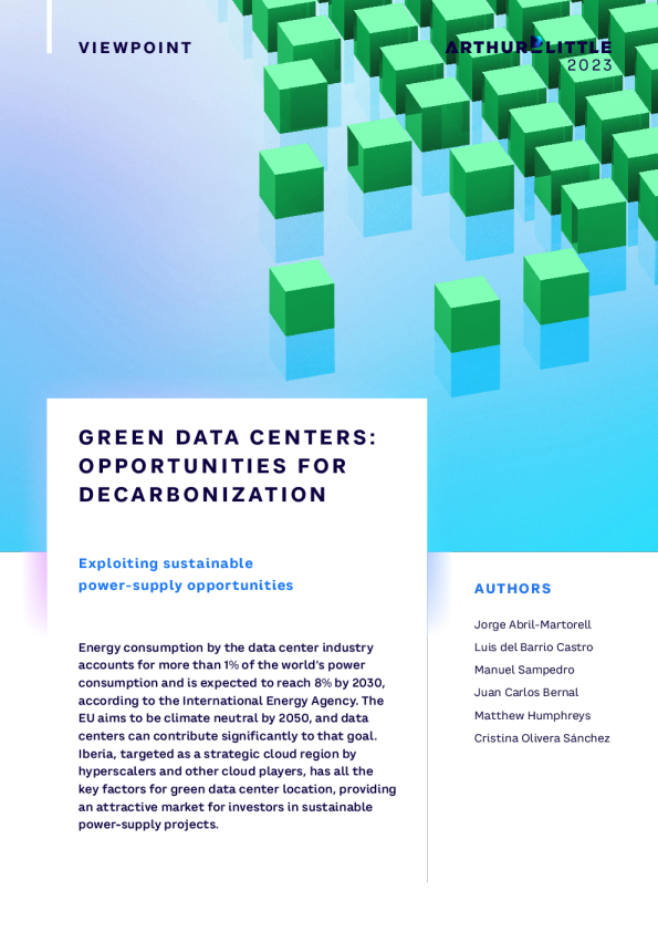 绿色数据中心 : 脱碳的机会