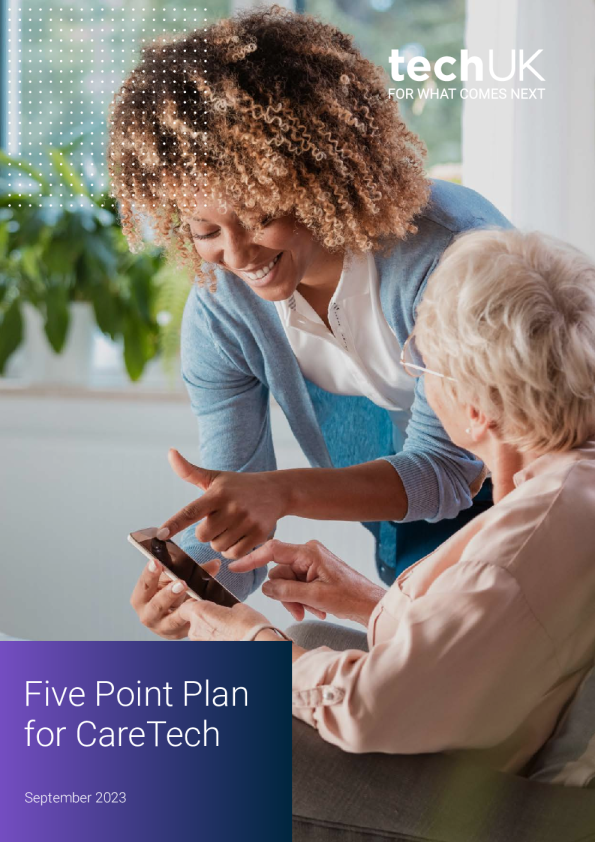 techUK推出CareTech五点计划