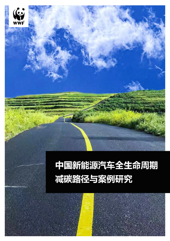 新能源汽车行业：中国新能源汽车全生命周期减碳路径与案例研究