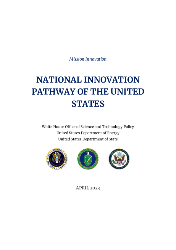 美国国家清洁能源创新路径 (1)英