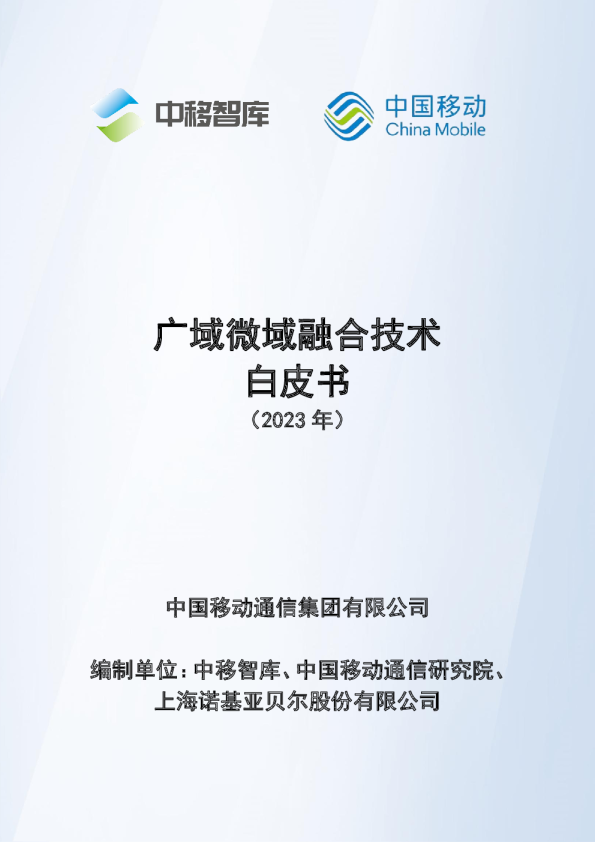 广域微域融合技术白皮书