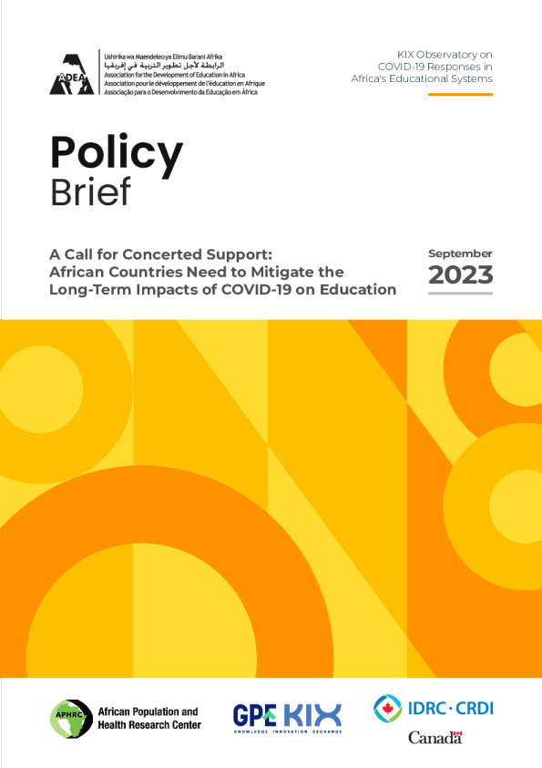 关于 COVID19 对教的长期反应的施政简报