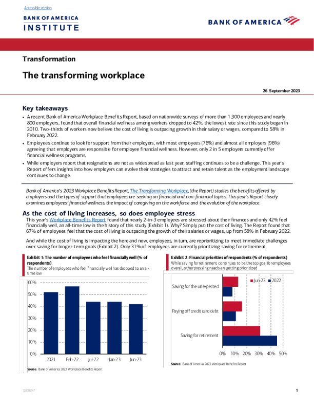 转型的工作场所